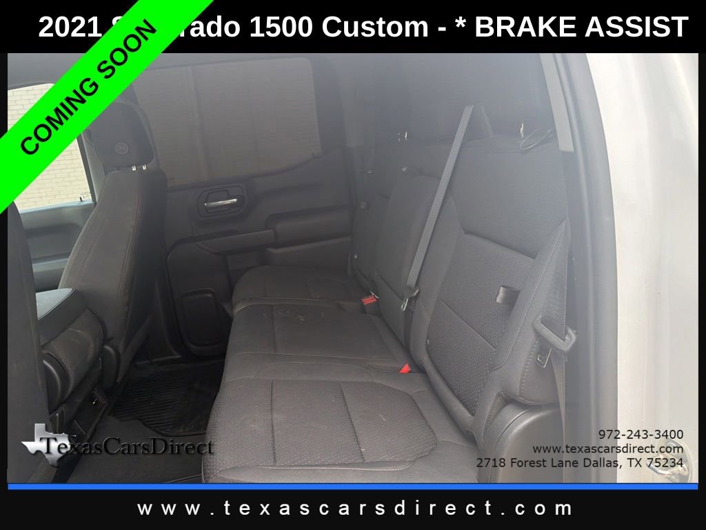 Used 2021 Chevrolet Silverado 1500 Custom w/ Custom Max Trailering Package AWD/4WD image 7