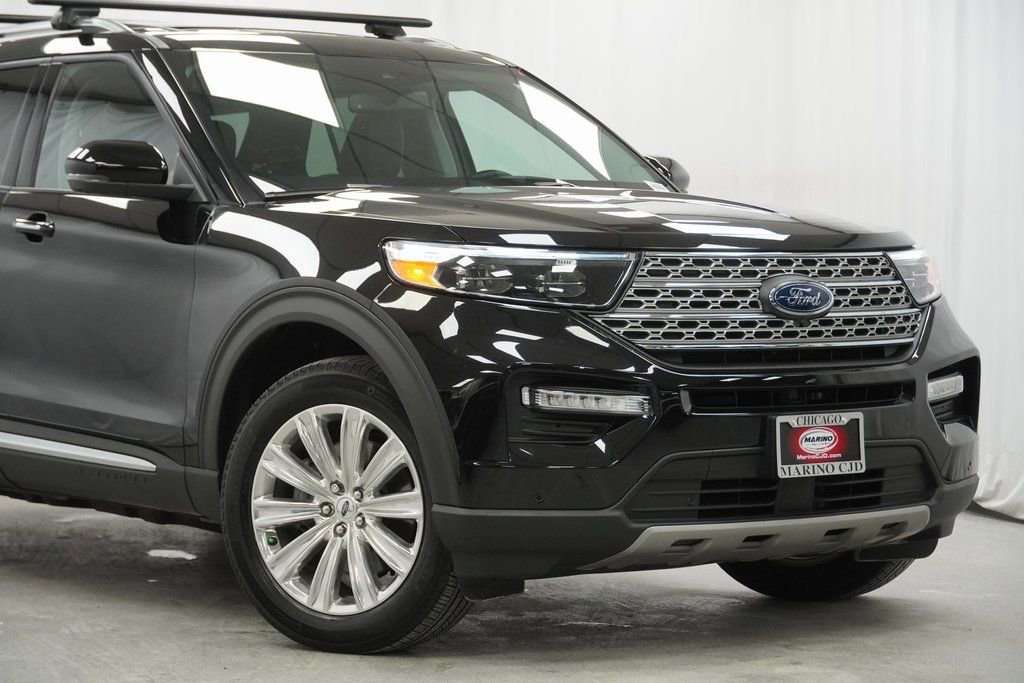 Used 2022 Ford Explorer Limited w/ Hybrid Equipment Group 310A video 3