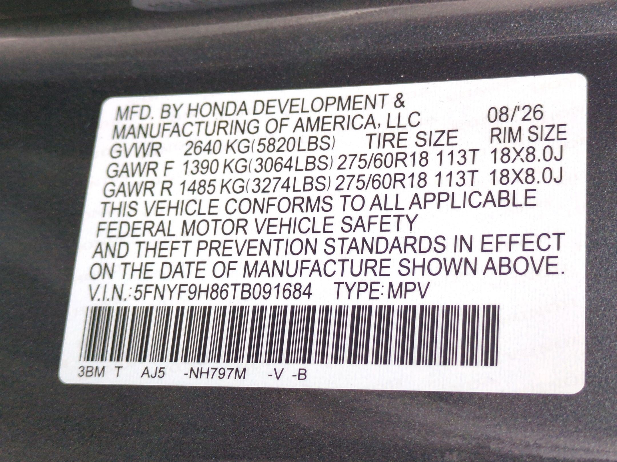 New 2026 Honda Passport TrailSport Elite image 28