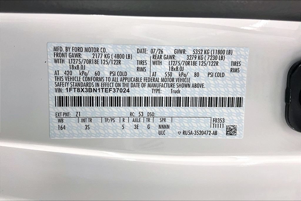 New 2026 Ford F350 XLT AWD/4WD image 14