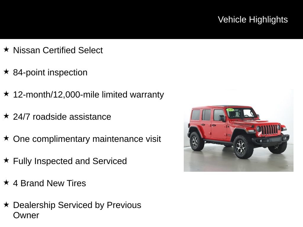 Used 2020 Jeep Wrangler Unlimited Rubicon AWD/4WD image 3