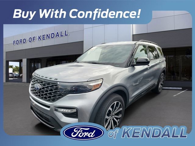 Certified 2022 Ford Explorer ST-Line w/ Class IV Trailer Tow Package
