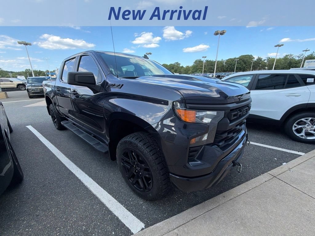 Used 2024 Chevrolet Silverado 1500 Custom Trail Boss w/ LPO, Dark Essentials Package AWD/4WD image 2