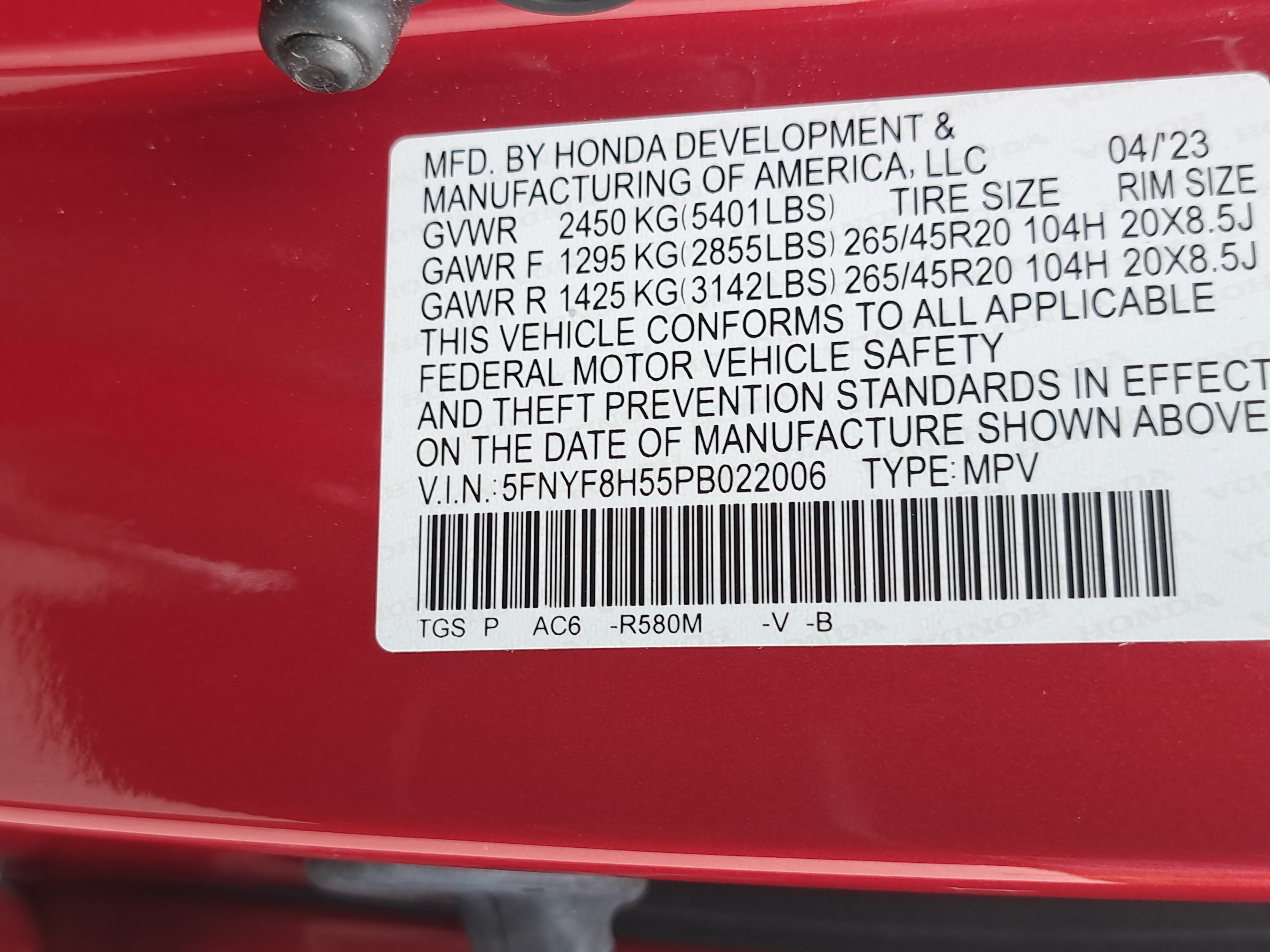 Used 2023 Honda Passport EX-L image 37