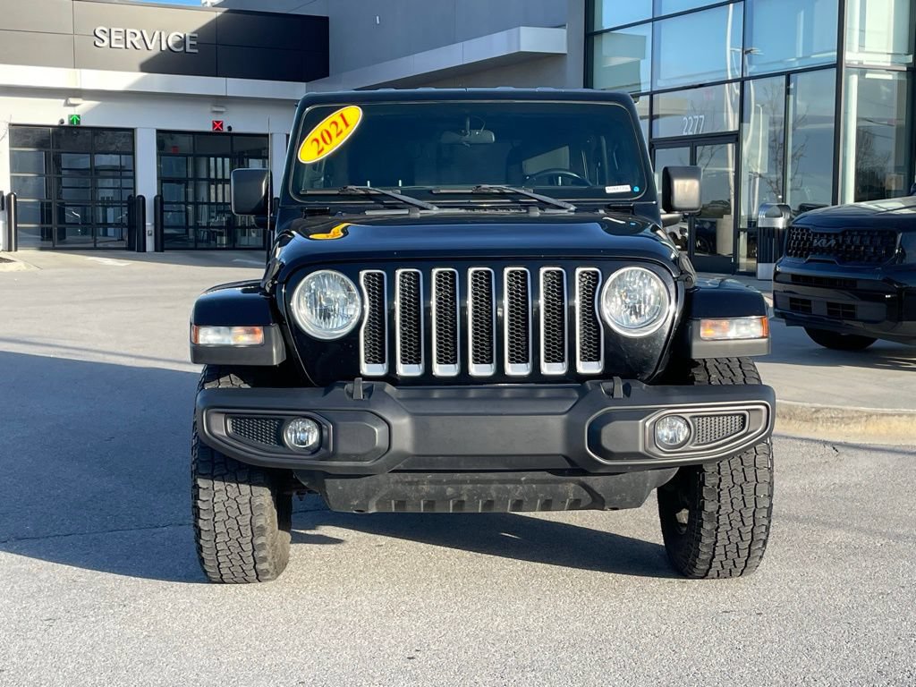 Used 2021 Jeep Wrangler Unlimited Sahara AWD/4WD image 2