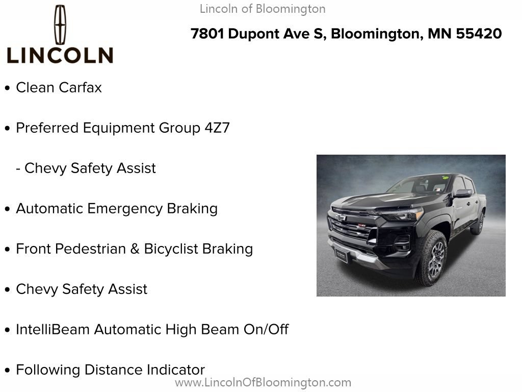 Used 2025 Chevrolet Colorado Z71 AWD/4WD image 5