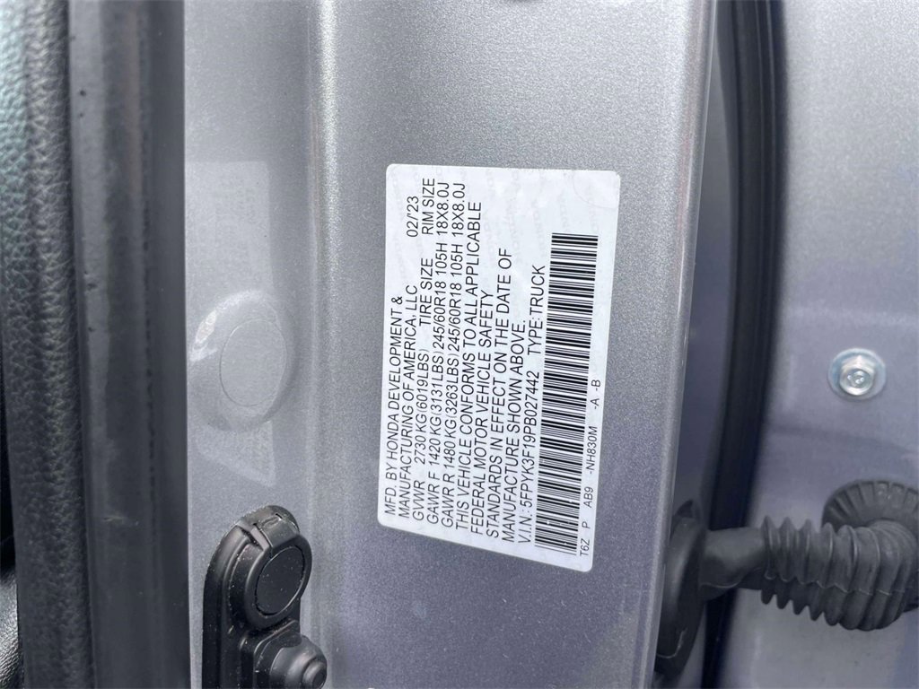 Certified 2023 Honda Ridgeline Sport image 18