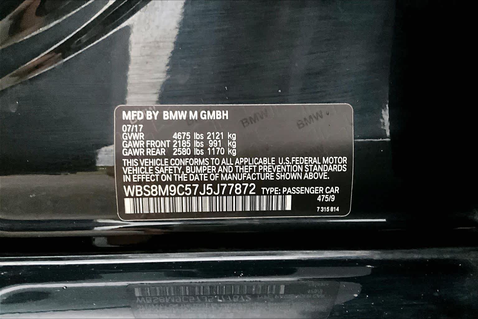 Used 2018 BMW M3 RWD image 37
