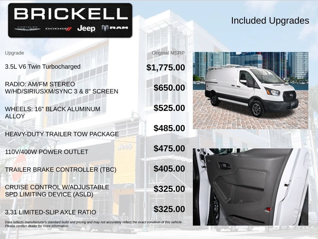 Used 2021 Ford Transit 250 Low Roof RWD image 5