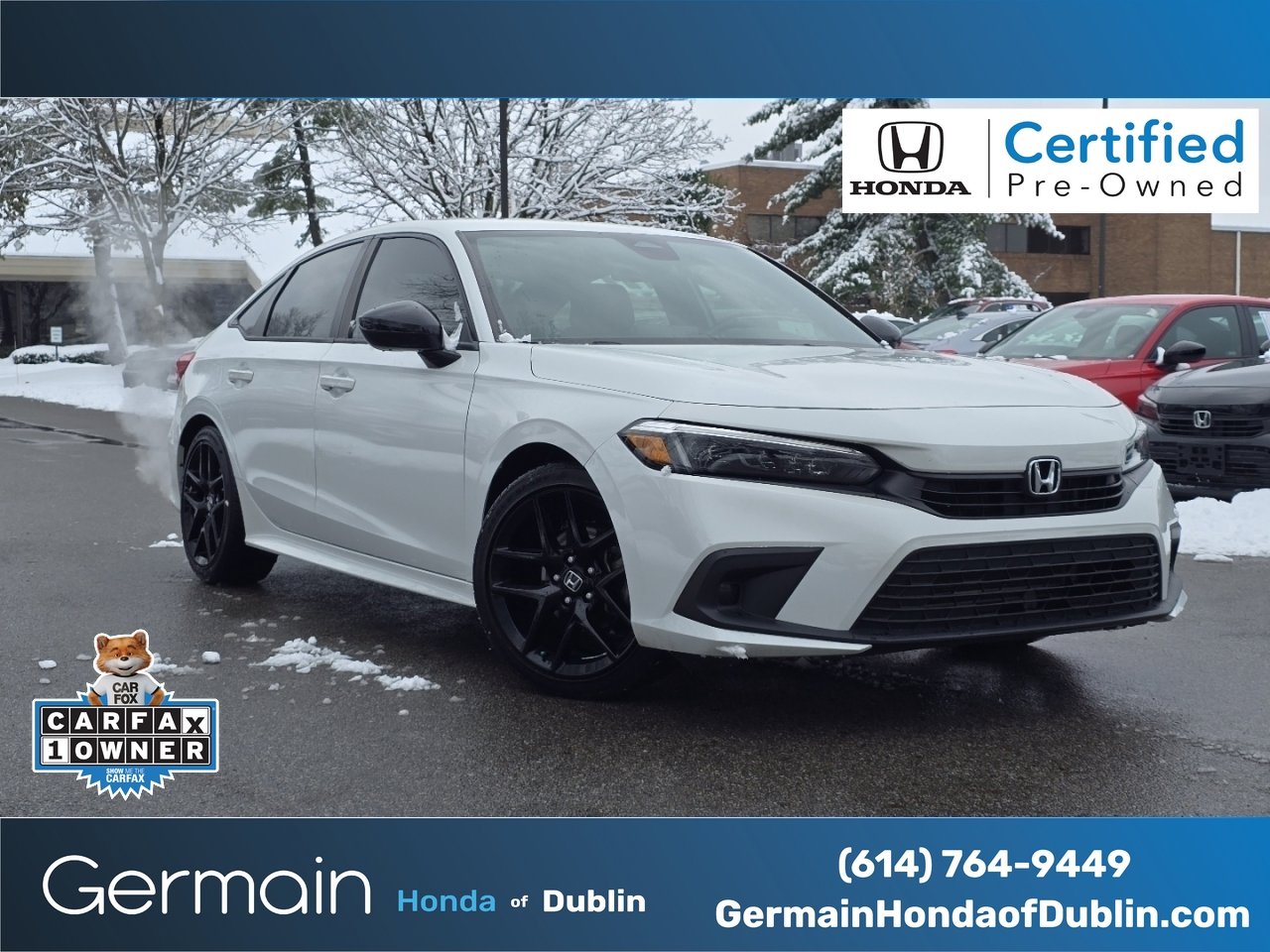 Certified 2022 Honda Civic Sport image 1