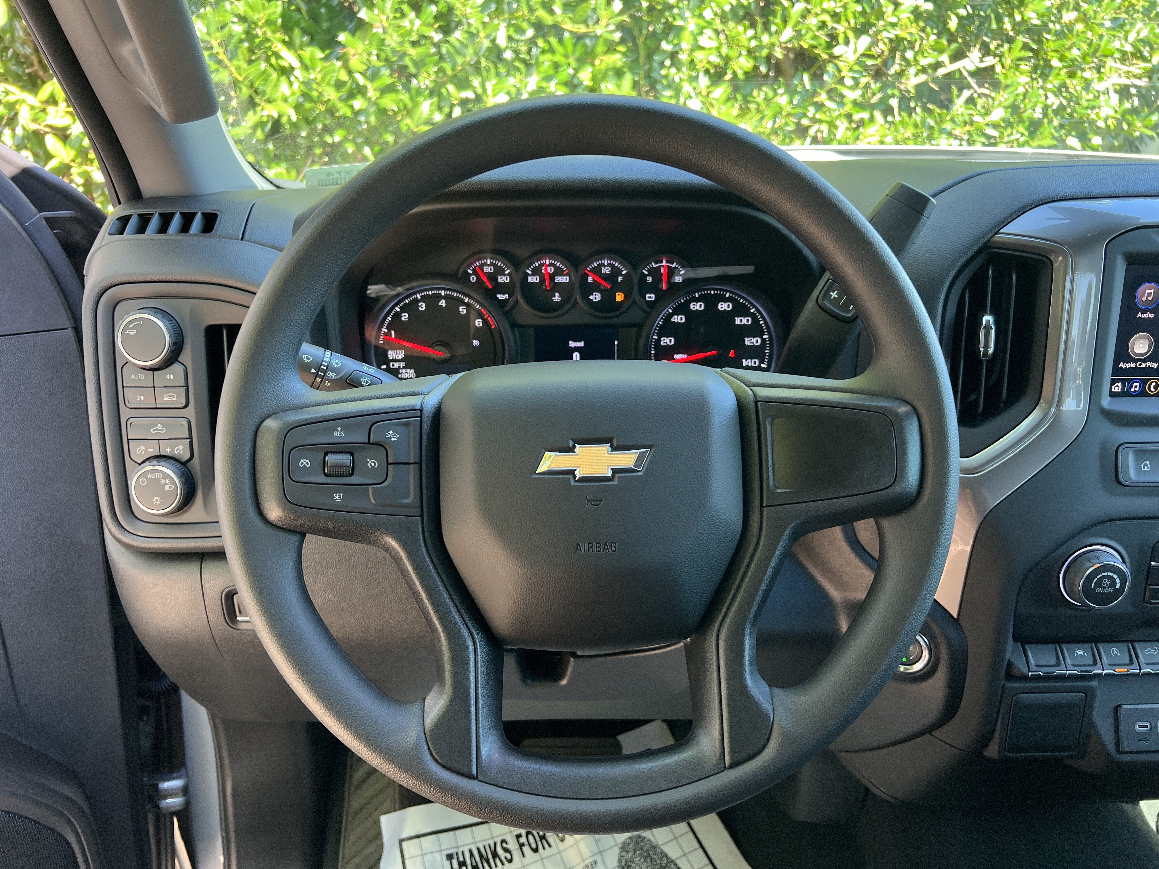 New 2026 Chevrolet Silverado 1500 Custom w/ Turbomax Blackout Package AWD/4WD image 19