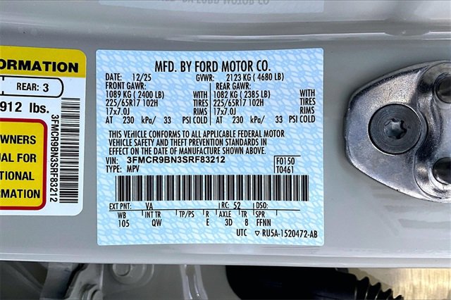 New 2025 Ford Bronco Sport Big Bend w/ Convenience Package image 13