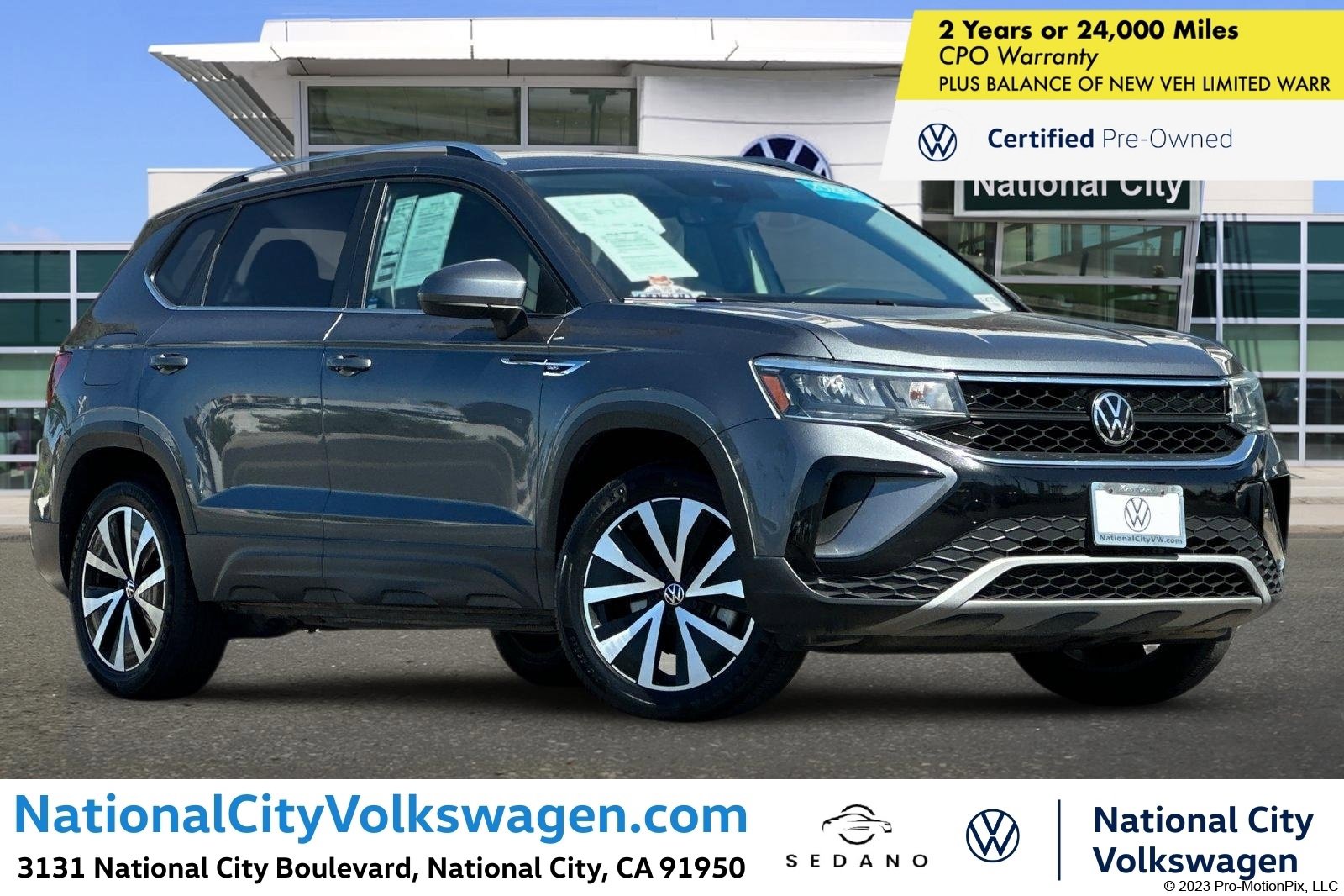 Certified 2023 Volkswagen Taos SE