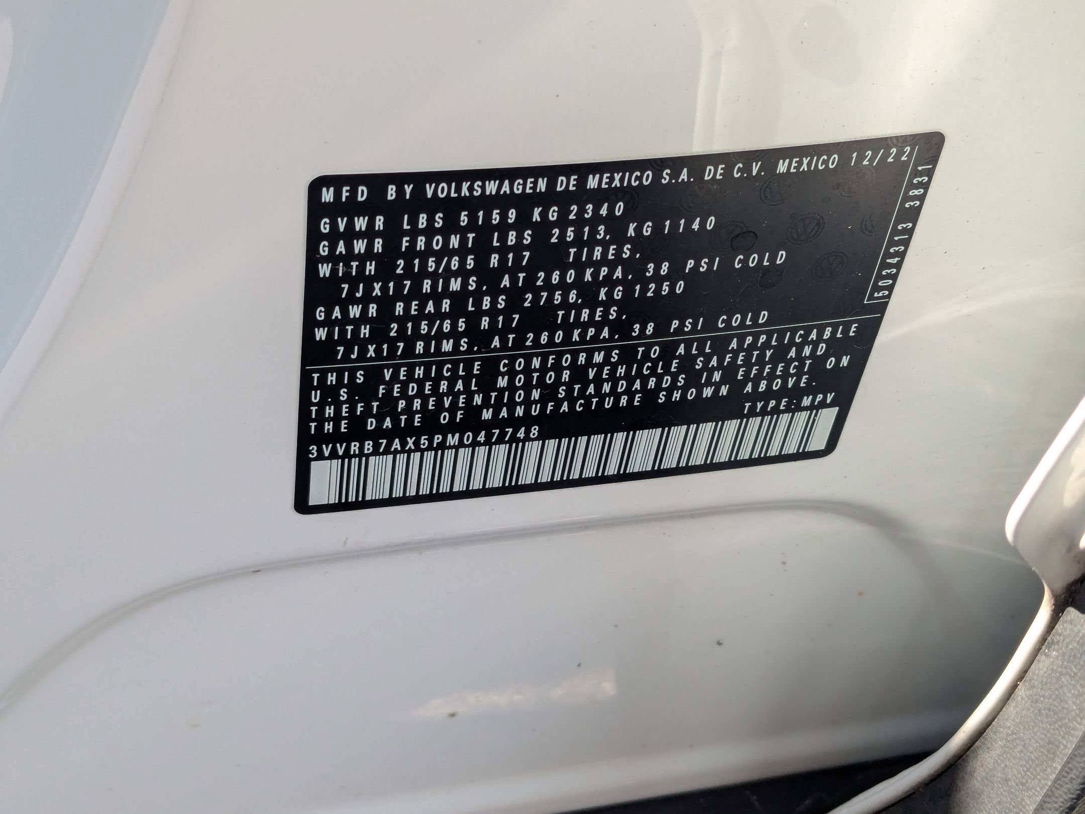 Used 2023 Volkswagen Tiguan S image 31