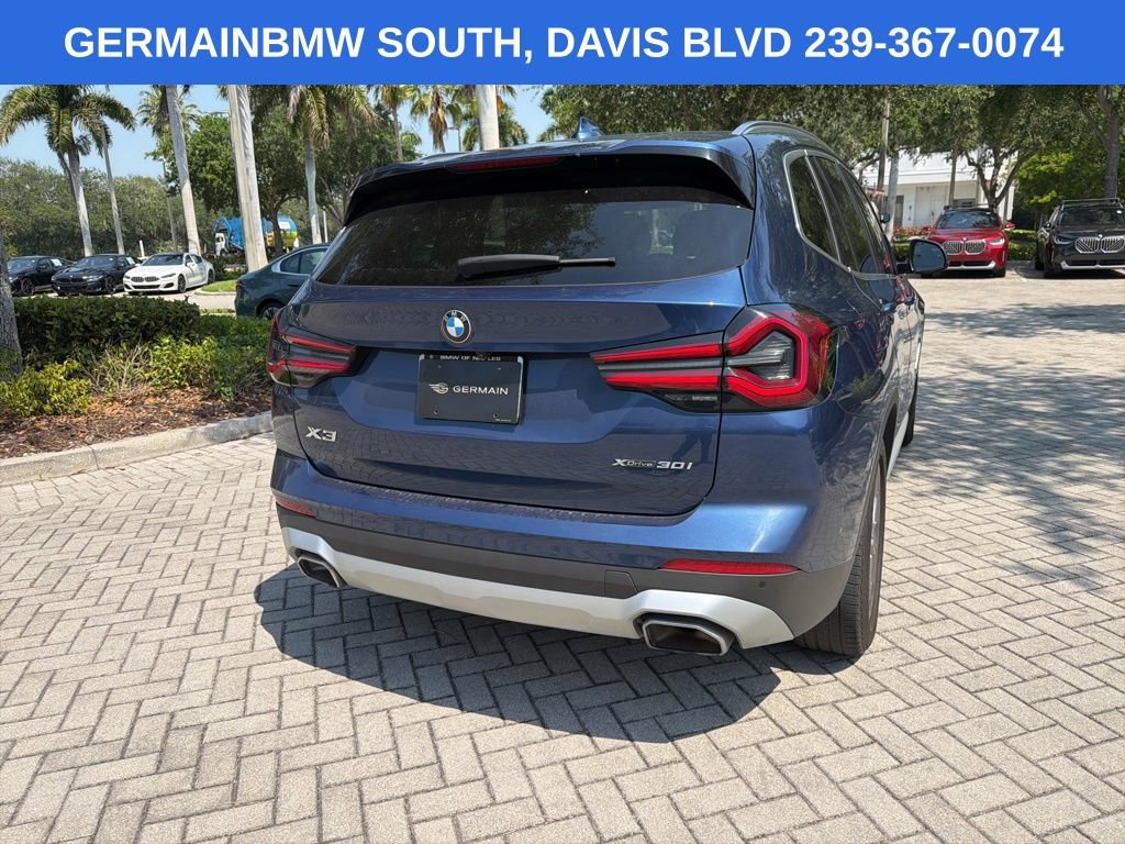 Certified 2023 BMW X3 xDrive30i w/ Convenience Package w/ZPA AWD/4WD image 8
