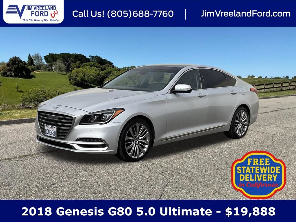 Used 2018 Genesis G80 5.0 Ultimate