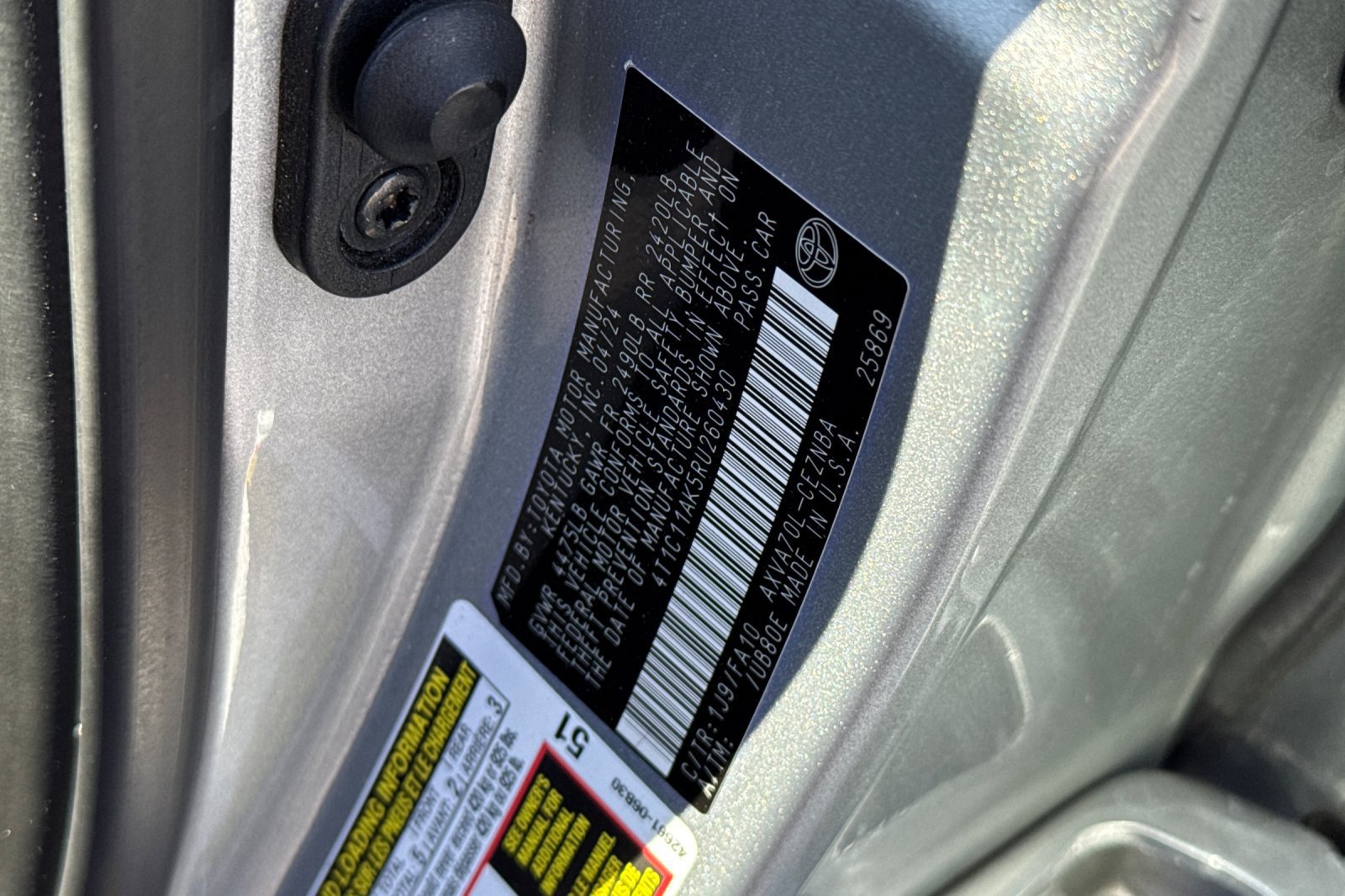 Used 2024 Toyota Camry LE FWD image 30