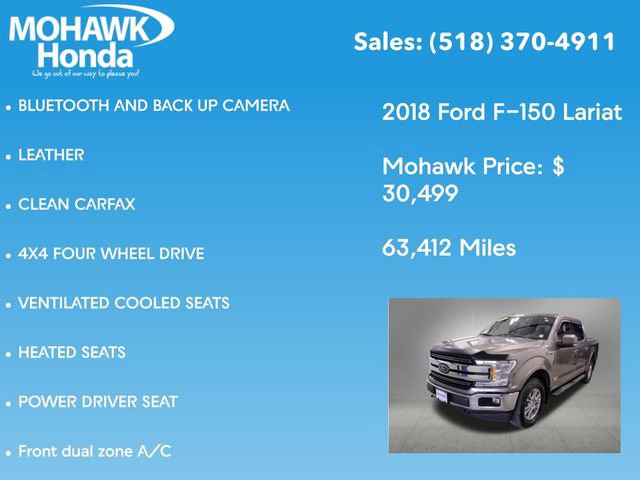 Used 2018 Ford F150 Lariat image 7