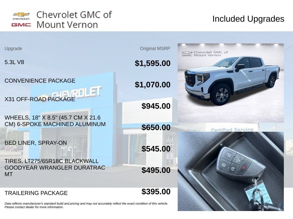 Used 2023 GMC Sierra 1500 Pro w/ Convenience Package AWD/4WD image 6