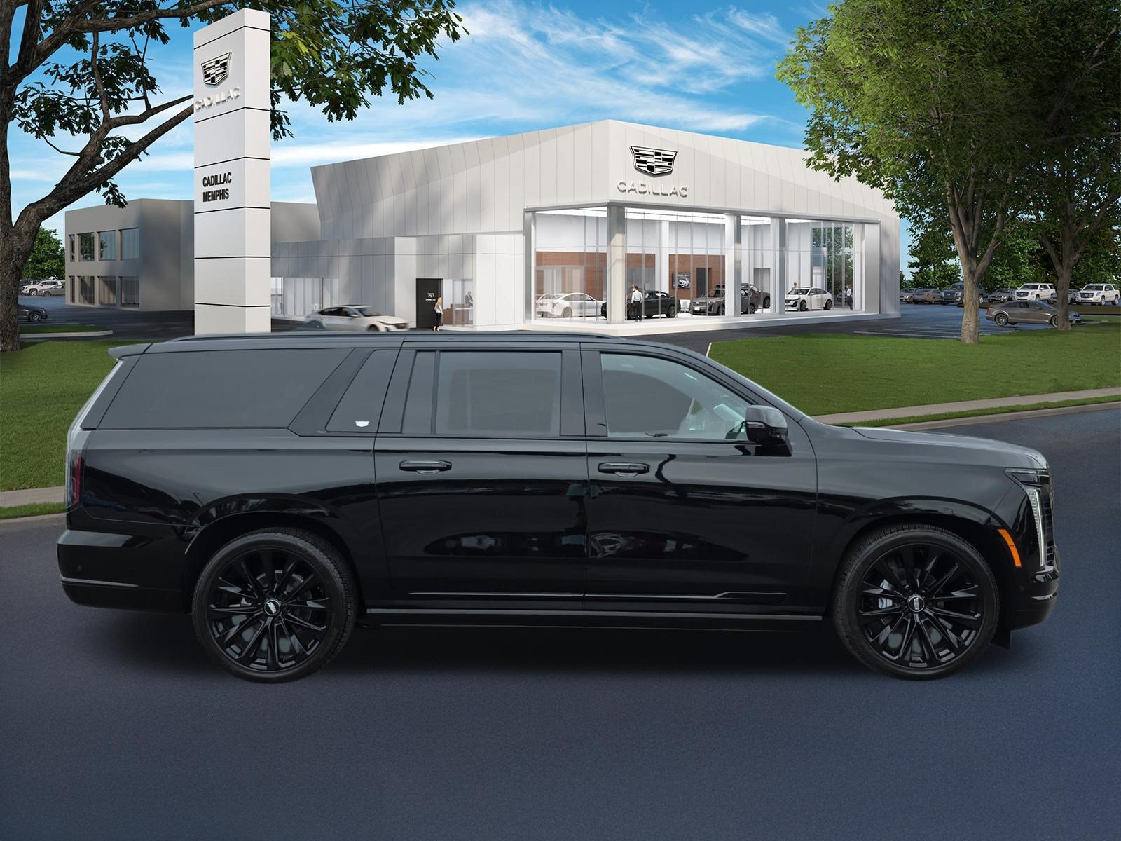 New 2026 Cadillac Escalade ESV Platinum Sport w/ LPO, ONYX Package AWD/4WD image 2