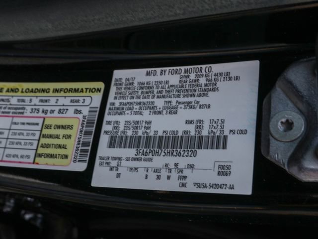 Used 2017 Ford Fusion SE FWD image 30