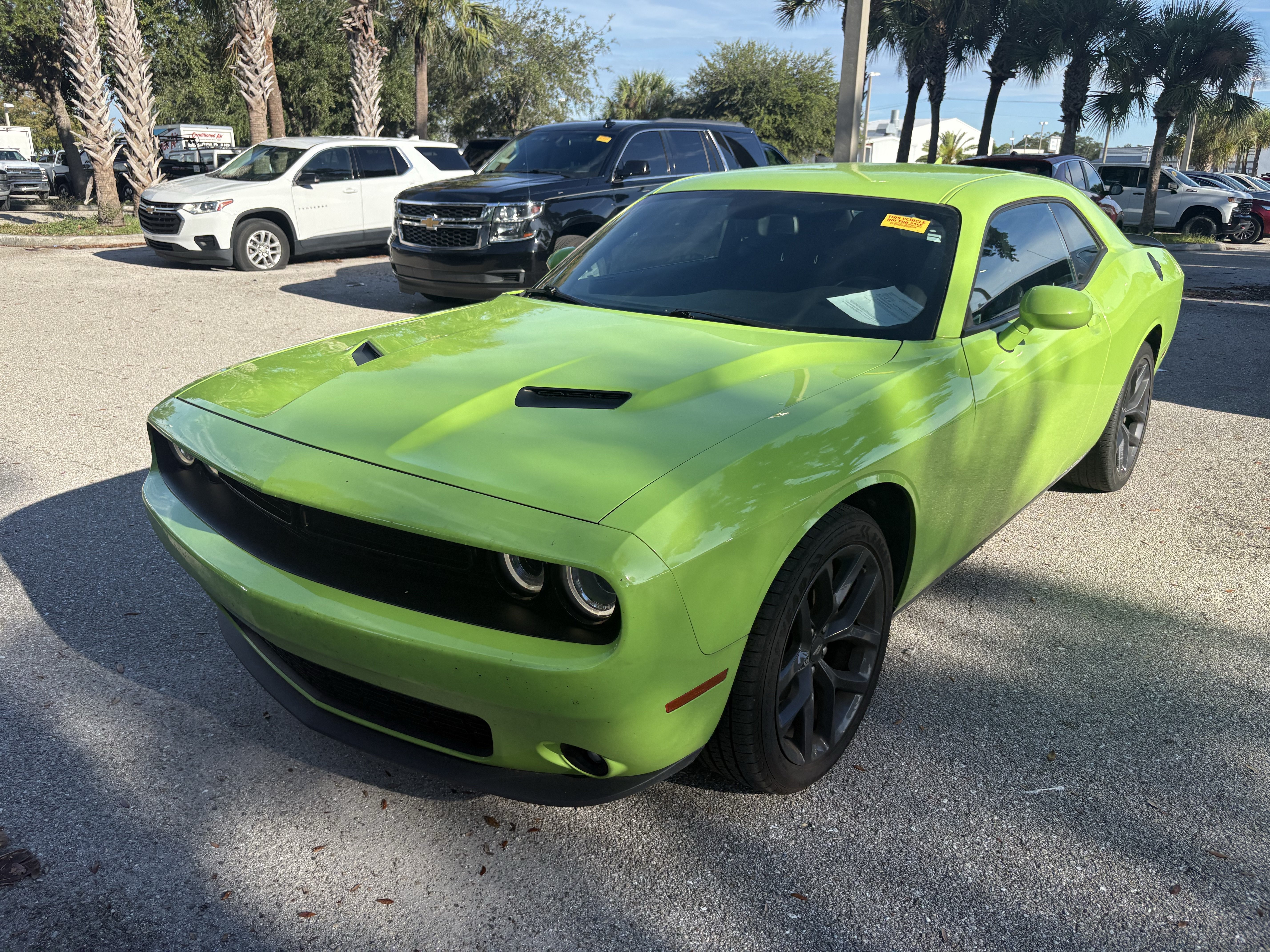 Used 2023 Dodge Challenger SXT w/ Blacktop Package RWD image 3