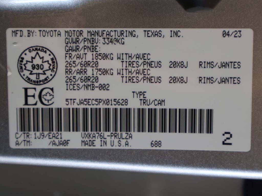 Used 2023 Toyota Tundra Limited image 41