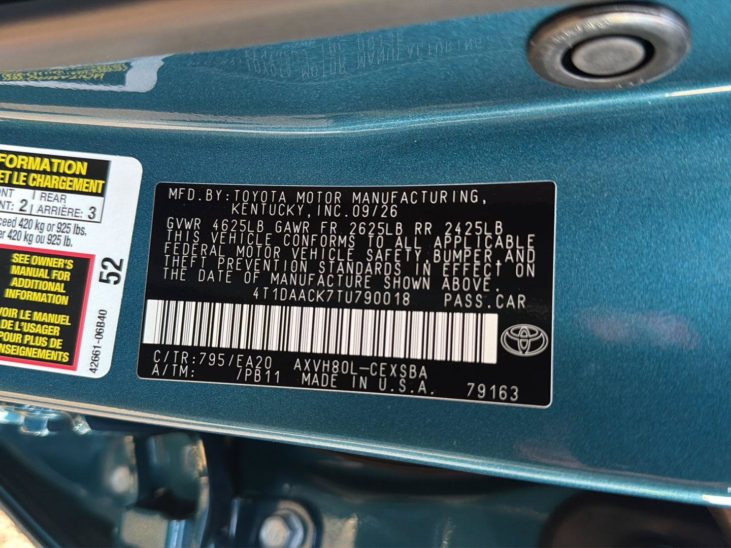 New 2026 Toyota Camry SE FWD image 34