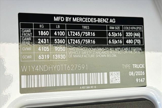 New 2026 Mercedes-Benz Sprinter 2500 image 27
