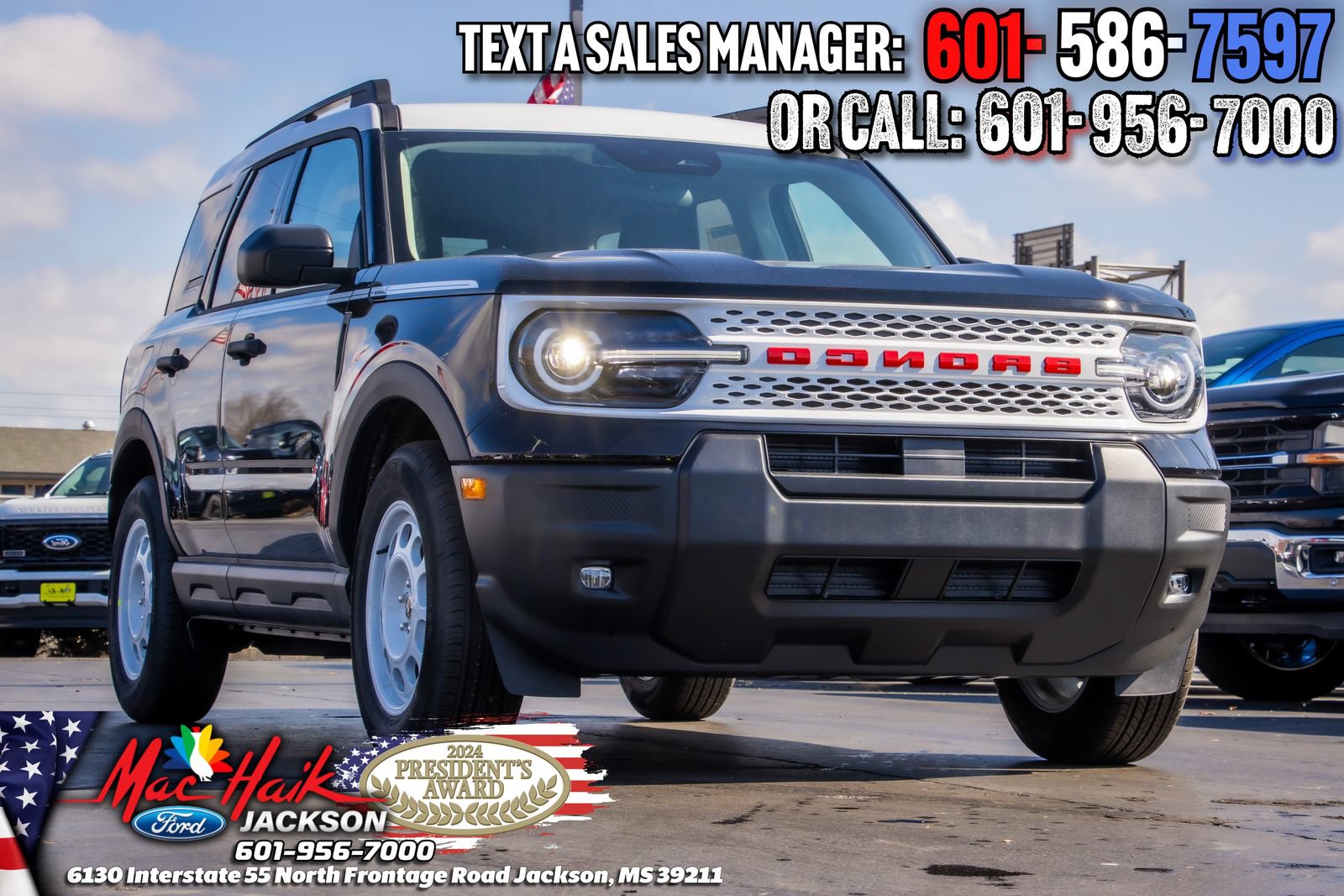 Certified 2025 Ford Bronco Sport Heritage w/ Convenience Package AWD/4WD image 4