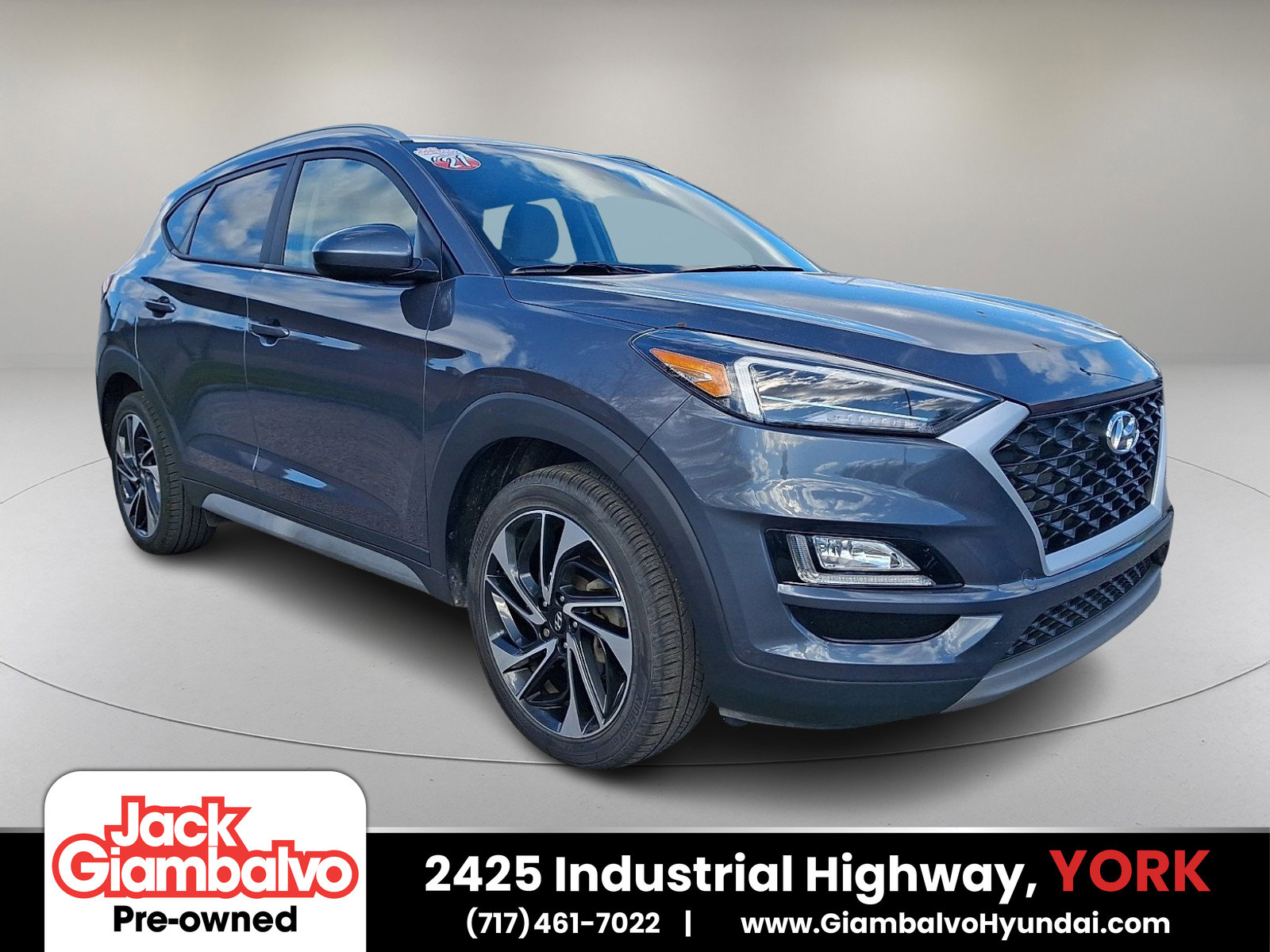 Certified 2021 Hyundai Tucson Sport