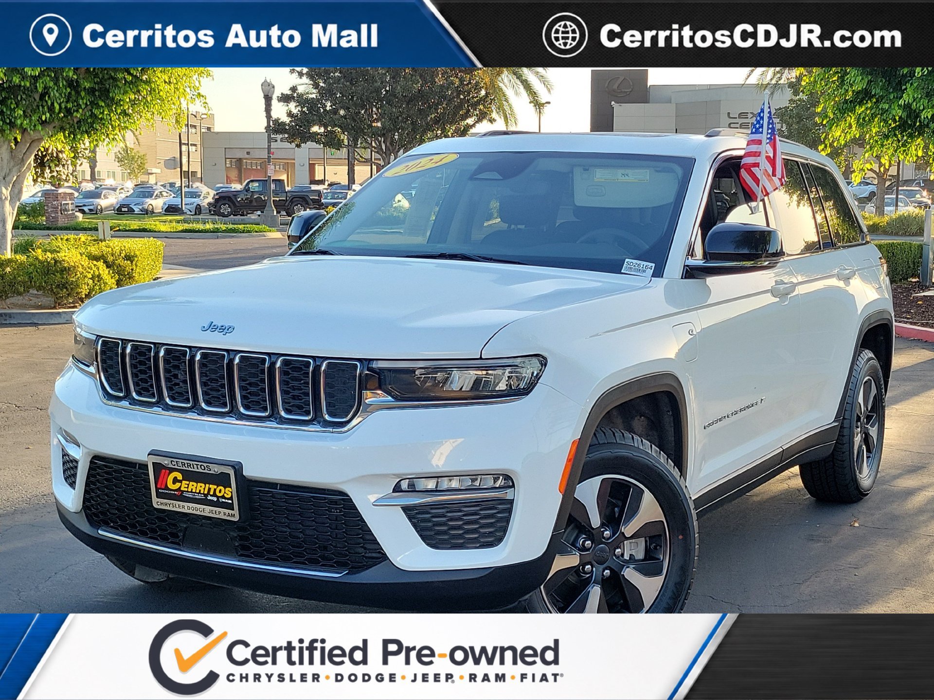 Certified 2024 Jeep Grand Cherokee Limited 4xe AWD/4WD image 1