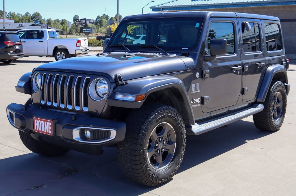 Used 2019 Jeep Wrangler Unlimited Sahara w/ Safety Group AWD/4WD image 7