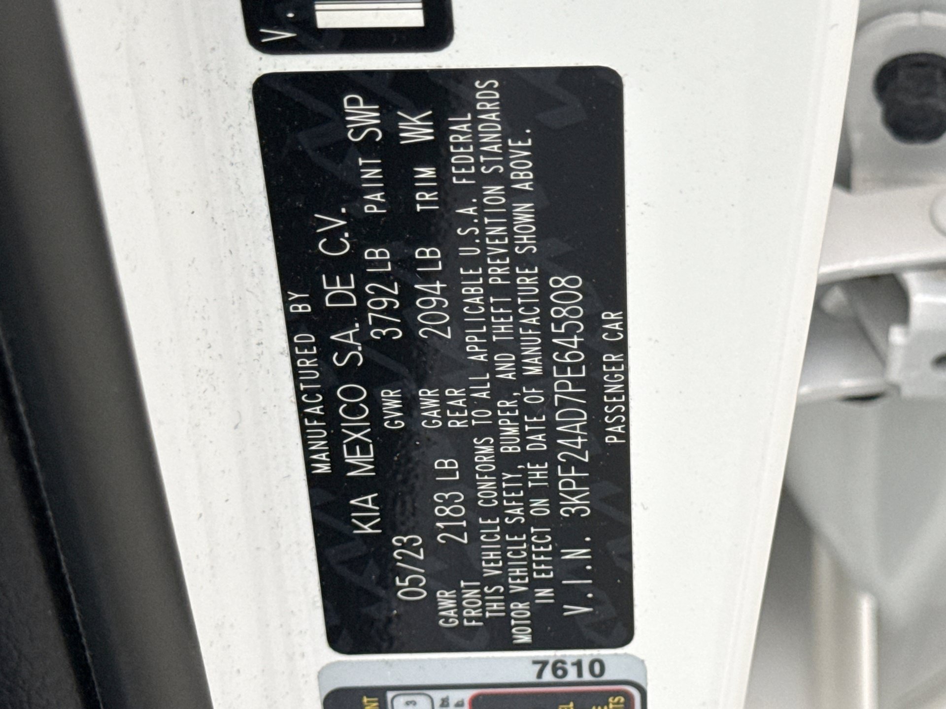Used 2023 Kia Forte LXS FWD image 21