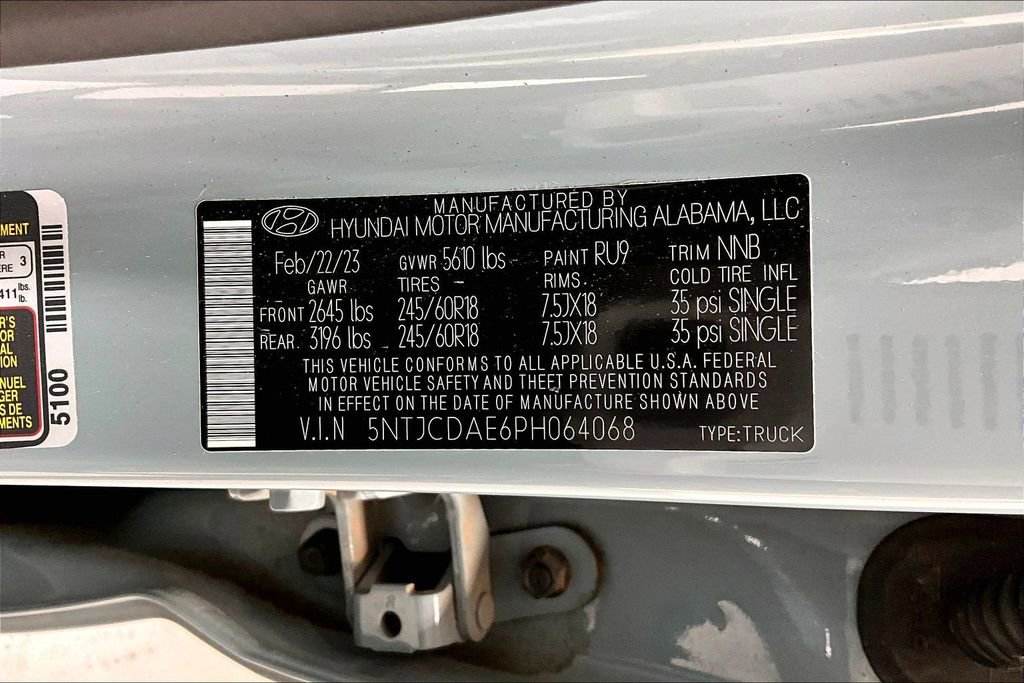 Used 2023 Hyundai Santa Cruz SEL w/ Activity Package image 41