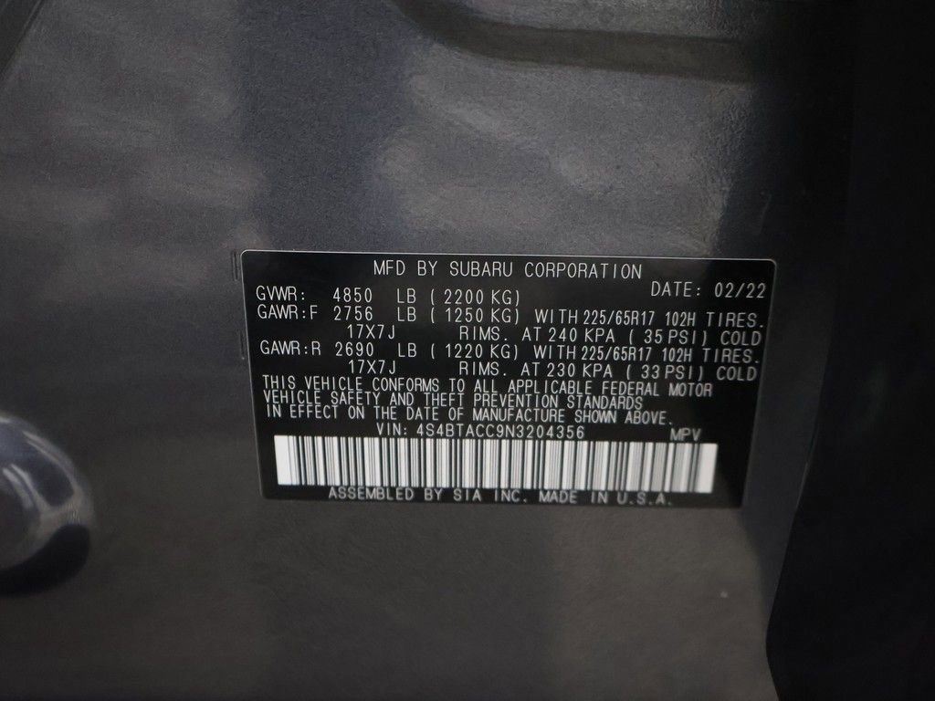 Used 2022 Subaru Outback Premium AWD/4WD image 43