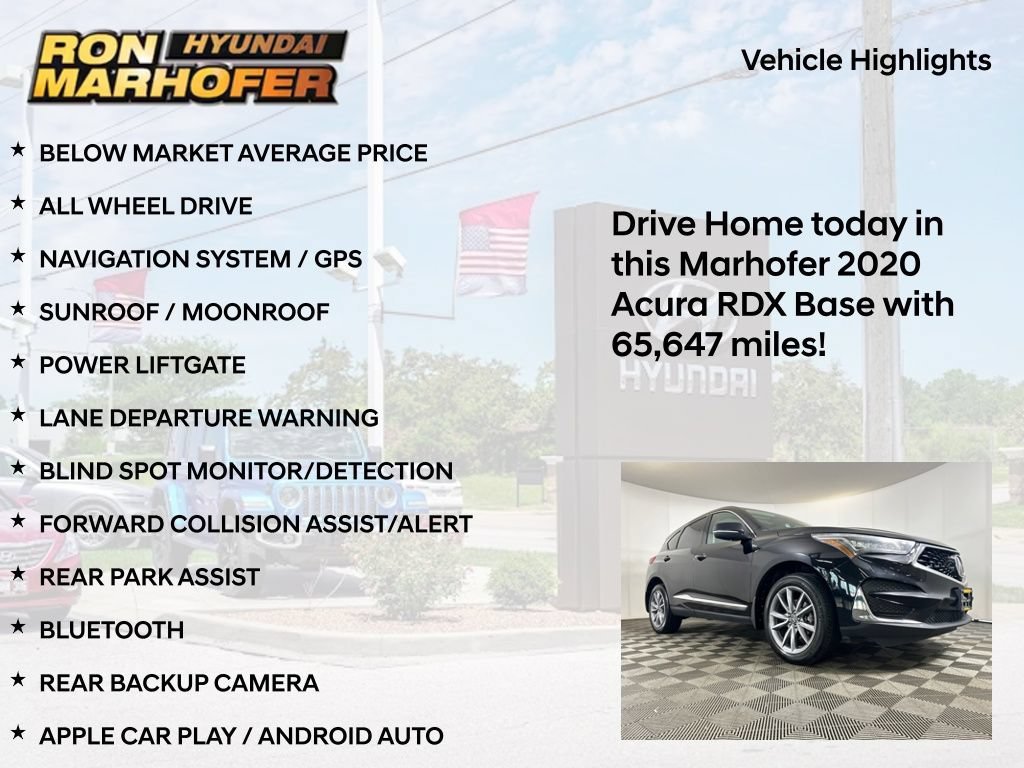 Used 2020 Acura RDX w/ Advance Package AWD/4WD image 13