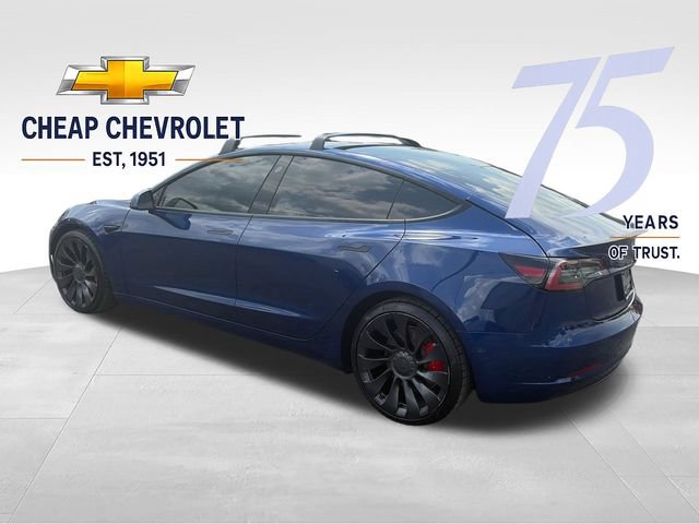 Used 2022 Tesla Model 3 Performance AWD/4WD video 3