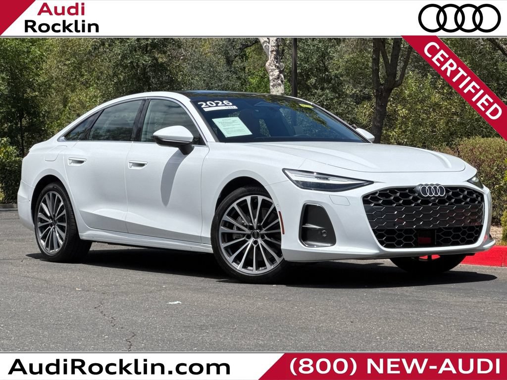 Certified 2026 Audi A6 Premium w/ 20" Wheel Package AWD/4WD 360° Tour