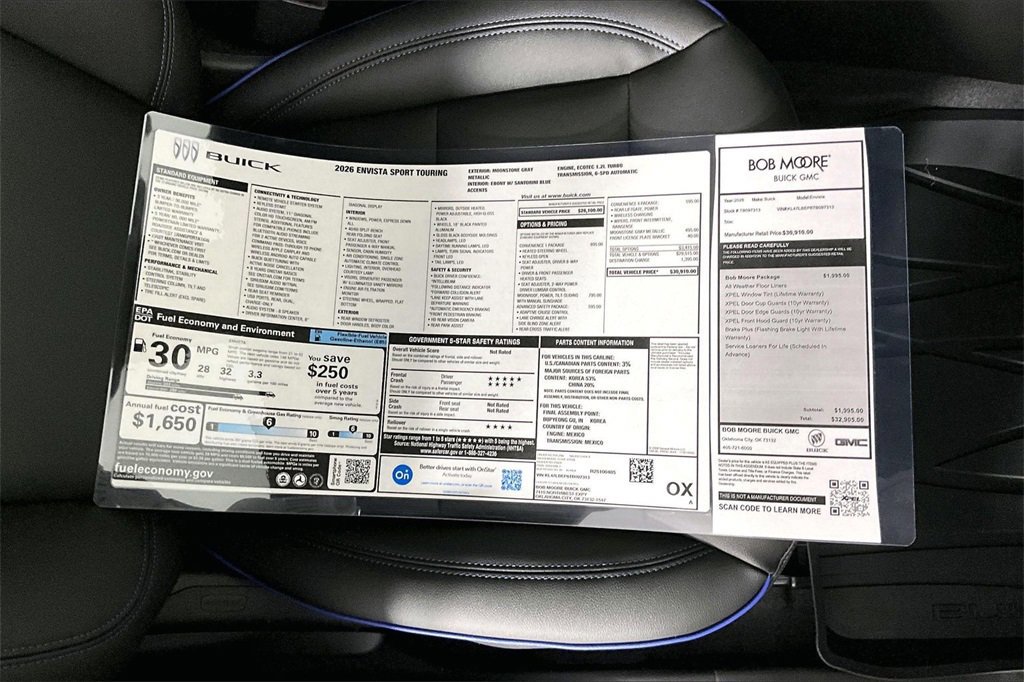 New 2026 Buick Envista Sport Touring w/ Convenience I Package image 14