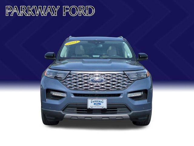 Used 2021 Ford Explorer Platinum w/ Equipment Group 601A AWD/4WD image 2