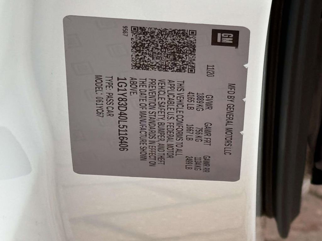 Used 2020 Chevrolet Corvette Stingray Premium Conv w/ 3LT Preferred Equipment Group image 31