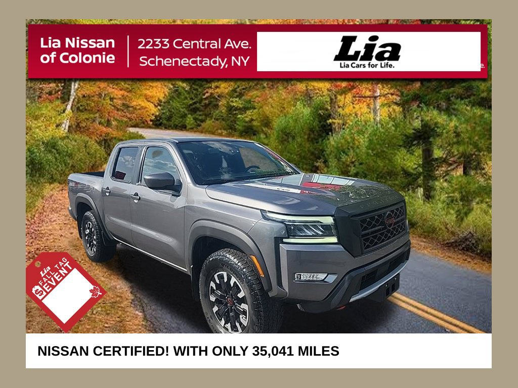 Certified 2023 Nissan Frontier PRO-4X w/ Technology Package