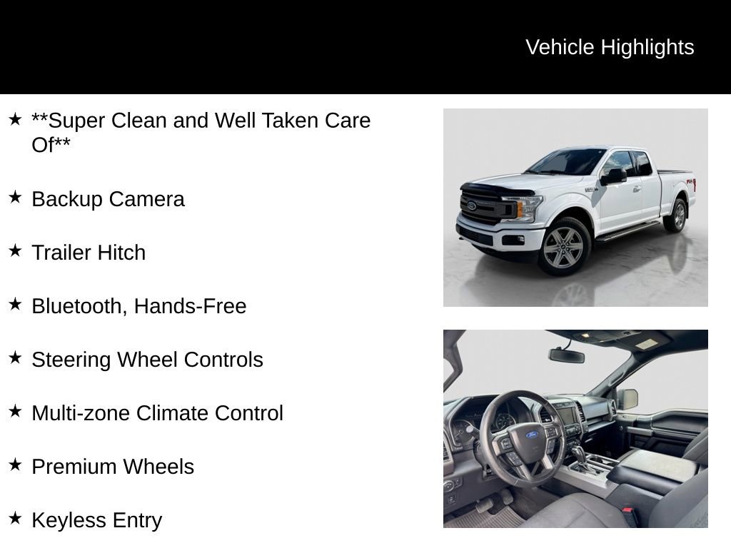 Used 2018 Ford F150 XLT w/ Equipment Group 302A Luxury image 26