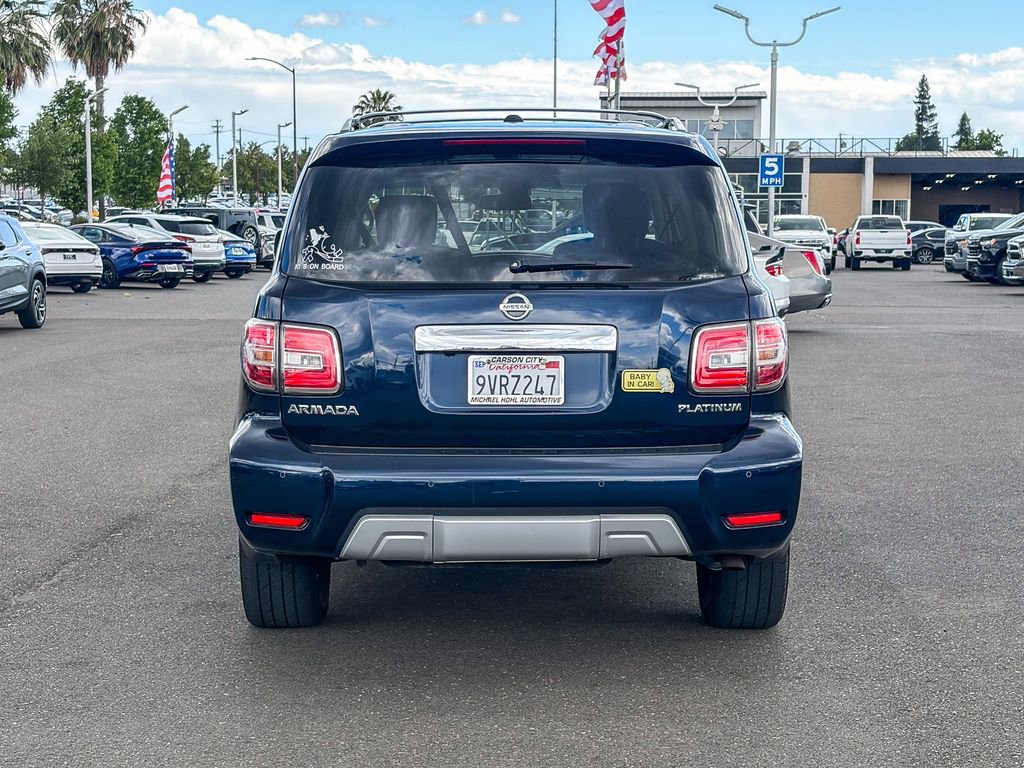 Used 2017 Nissan Armada Platinum w/ Captain Seat Package AWD/4WD image 3