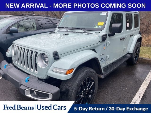 Used 2023 Jeep Wrangler Sahara 4xe image 3