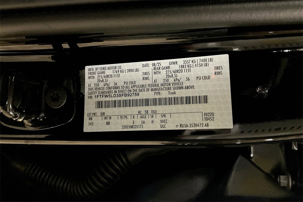 New 2025 Ford F150 Lariat image 13
