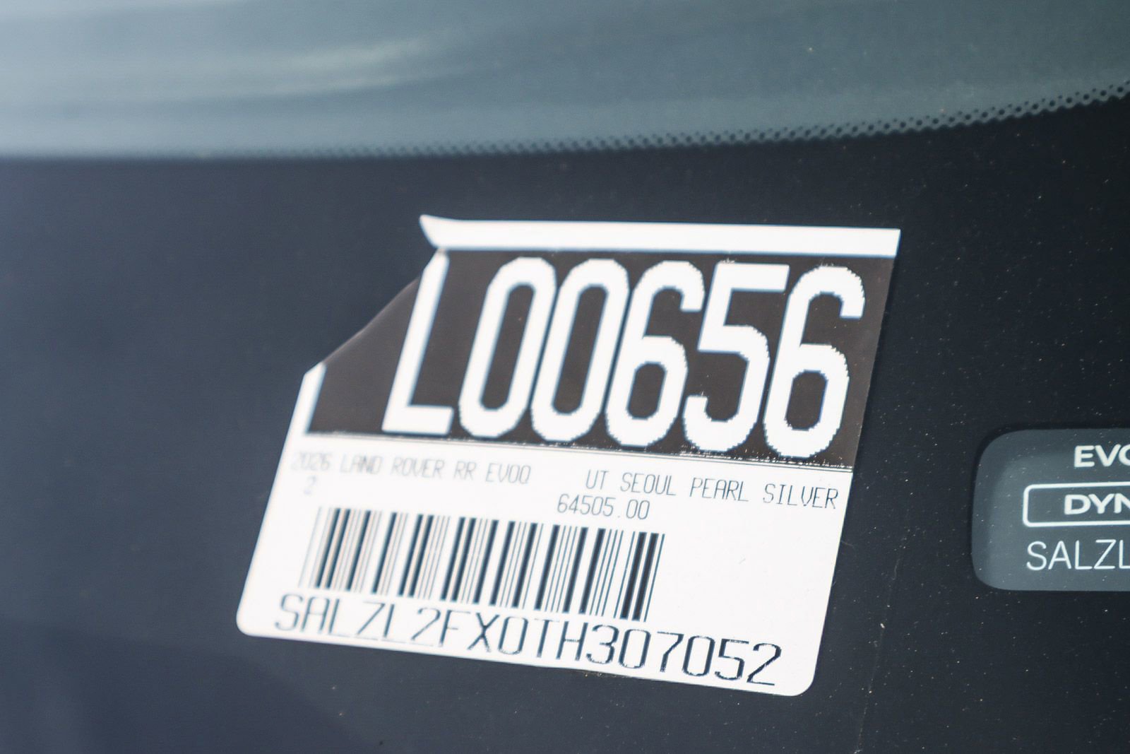 New 2026 Land Rover Range Rover Evoque Dynamic SE image 40