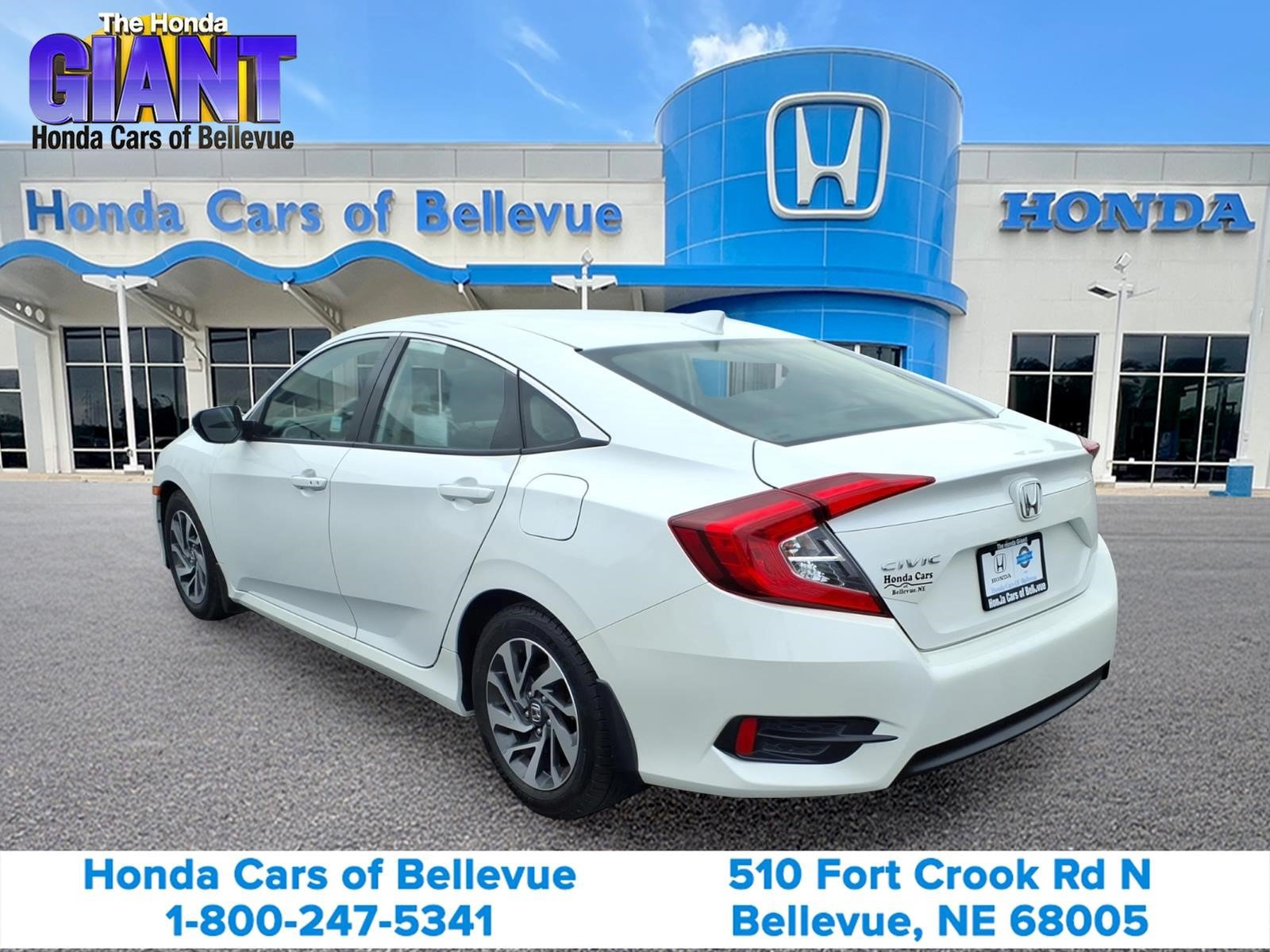 Certified 2018 Honda Civic EX image 7