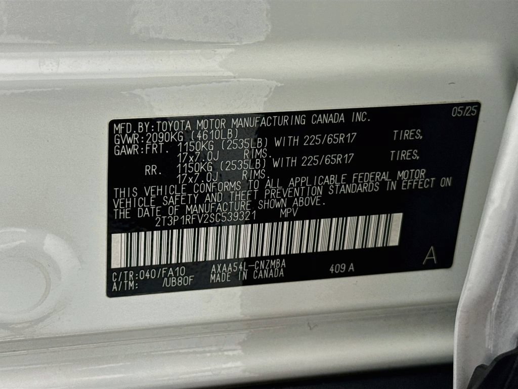 Used 2025 Toyota RAV4 XLE w/ Convenience Package AWD/4WD image 33